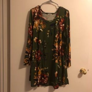 Floral Swing Dress